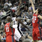 San Antonio Spurs v New Jersey Nets, Prudential Center in Newark,2011