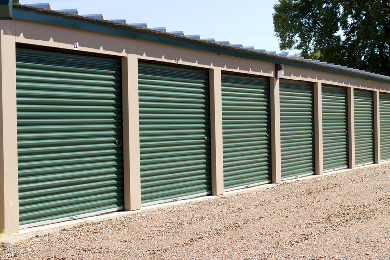 Self storage units for storing a multitude of various items.