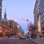 Washington DC, Usa. Street view and building of Washington city