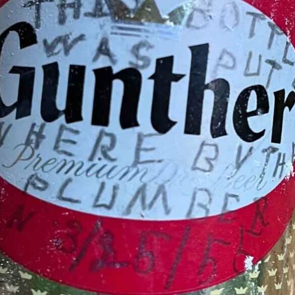 Delaware demolition crew finds 1955 beer bottle with a note hidden inside wall - photo licensed by shore news network.