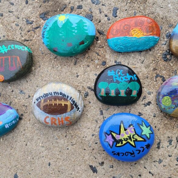 Cumberland regional high school students join cc rocks! Initiative - photo licensed by shore news network.