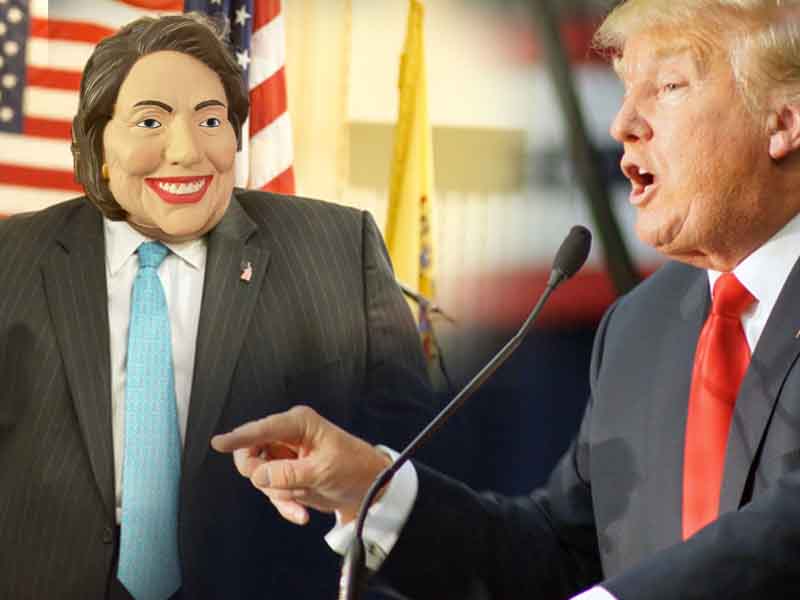 Former NJ Governor Chris Christie Roleplayed Hillary Clinton for Donald Trump