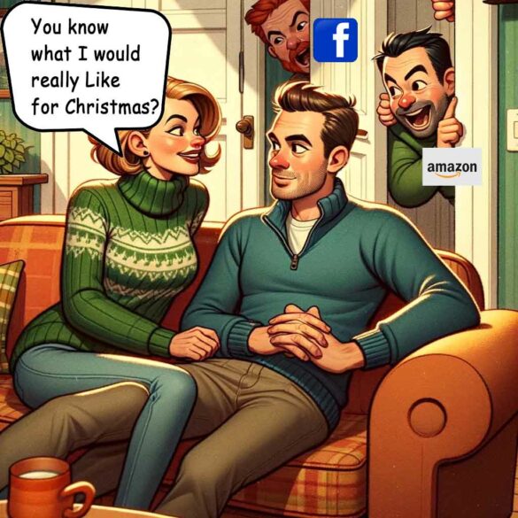 Are your smart devices recording you to show you ads? - photo licensed by shore news network.