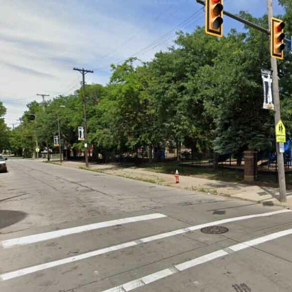 Man shot and killed on cleveland sidewalk outside st. Francis catholic school - photo licensed by shore news network.