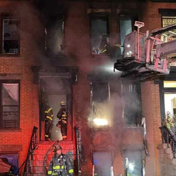 Tragic brooklyn fire claims three lives of three family members