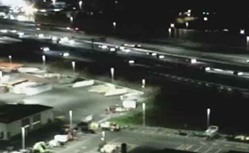Vehicle Fire Reported on New Jersey Turnpike in South Brunswick