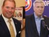 Monmouth County GOP Chairman Shaun Golden (L) Ocean County GOP Chairman George Gilmore (R)