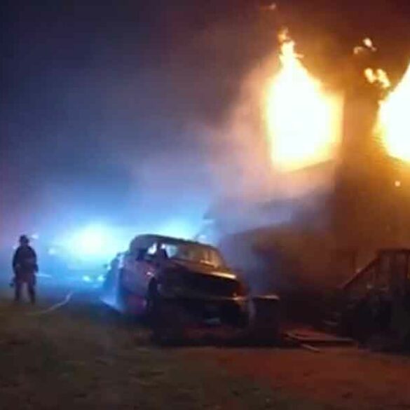 Heroic rescue in hatboro as police save 97-year-old man from thanksgiving house fire - photo licensed by shore news network.