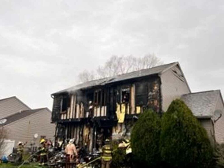 House fire in dover displaces family, no injuries - photo licensed by shore news network.