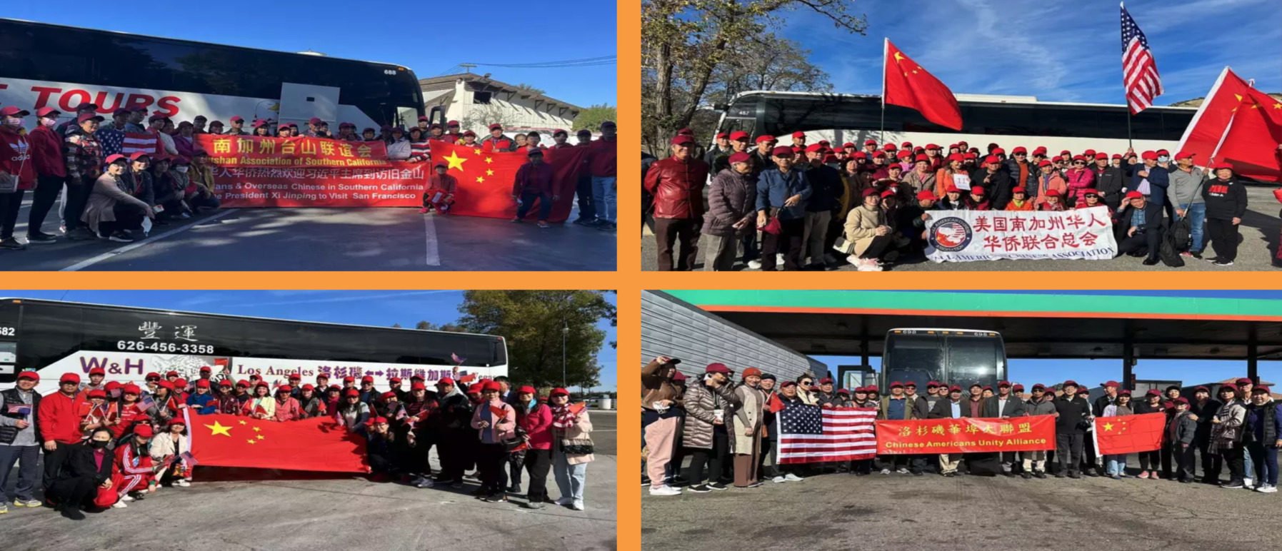 Organizer With Deep CCP Ties Helped Bus Hundreds Into San Francisco To Welcome Chinese Dictator