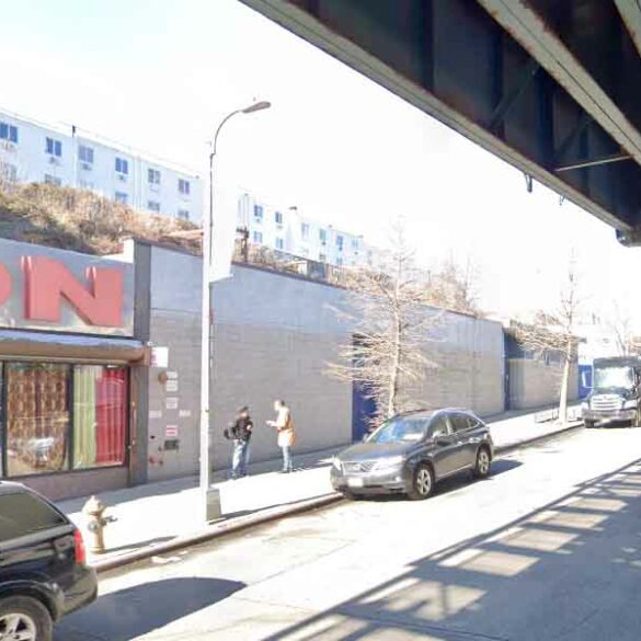 Nypd seeking man who drew kkk, swastica on door of bronx business - photo licensed by shore news network.