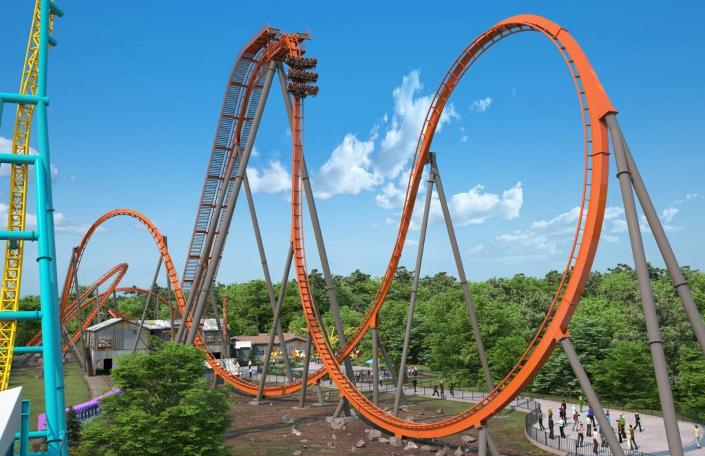 First Look: Track Laid for Pennsylvania's Newest Steel Rollercoaster