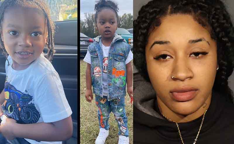 Taiden Baker, the child, was taken by Jozlynn Parker, a 28-year-old female, who is identified as the mother. The incident began on October 21, when Parker visited Baker in North Carolina and fled with him.