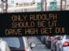 New jersey's funny highway signs are back for the holidays