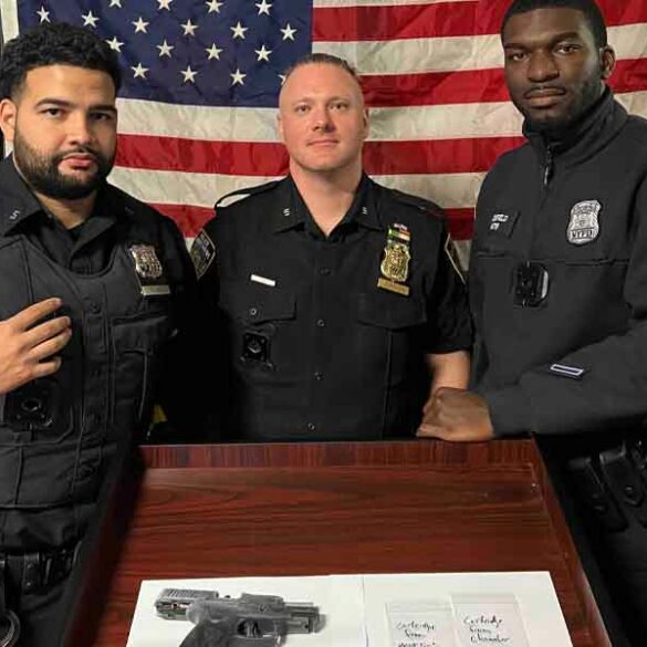 Known gang member arrested in nyc for drug sales and illegal firearms possession - photo licensed by shore news network.