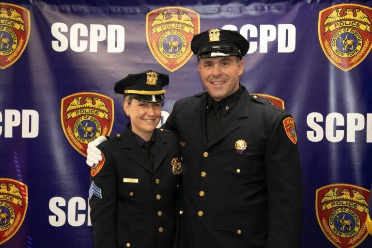 Daughter of late detective honored with father's badge number - photo licensed by shore news network.