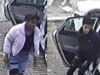 Police seek suspects who crashed stolen car into house, causing fire
