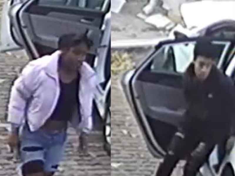 Police Seek Suspects Who Crashed Stolen Car into House, Causing Fire