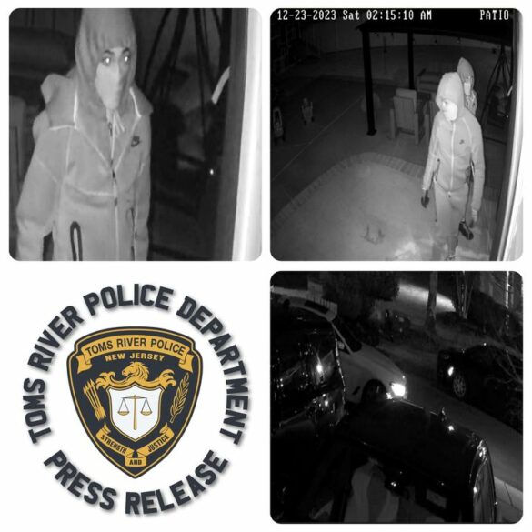 Home invaders wake toms river family, flee in car stolen out of bayonne - photo licensed by shore news network.
