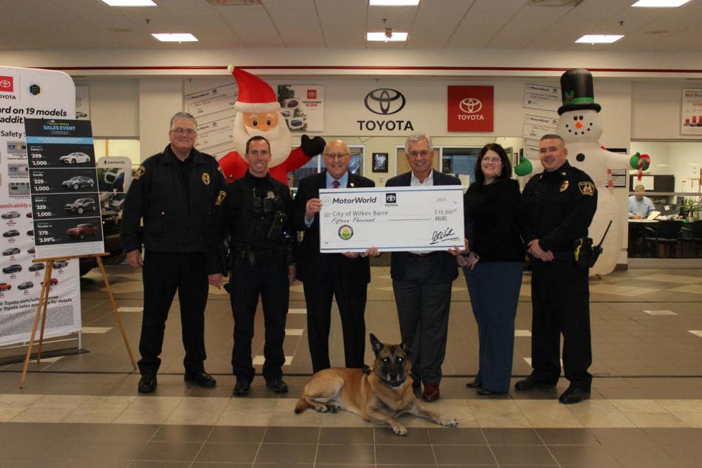 Expansion of Wilkes-Barre City Police Canine Unit Announced