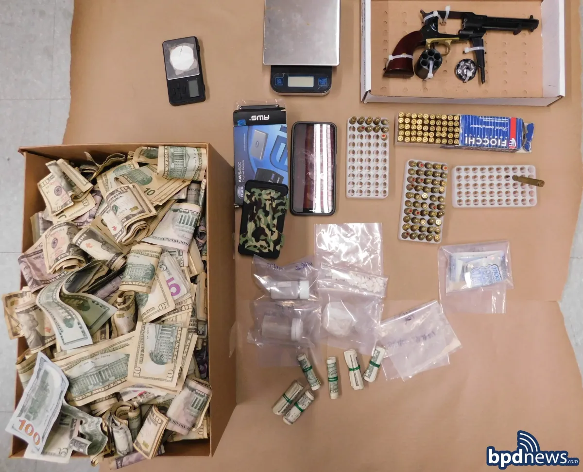 Dorchester Resident Arrested on Firearm and Drug Charges in Jamaica Plain