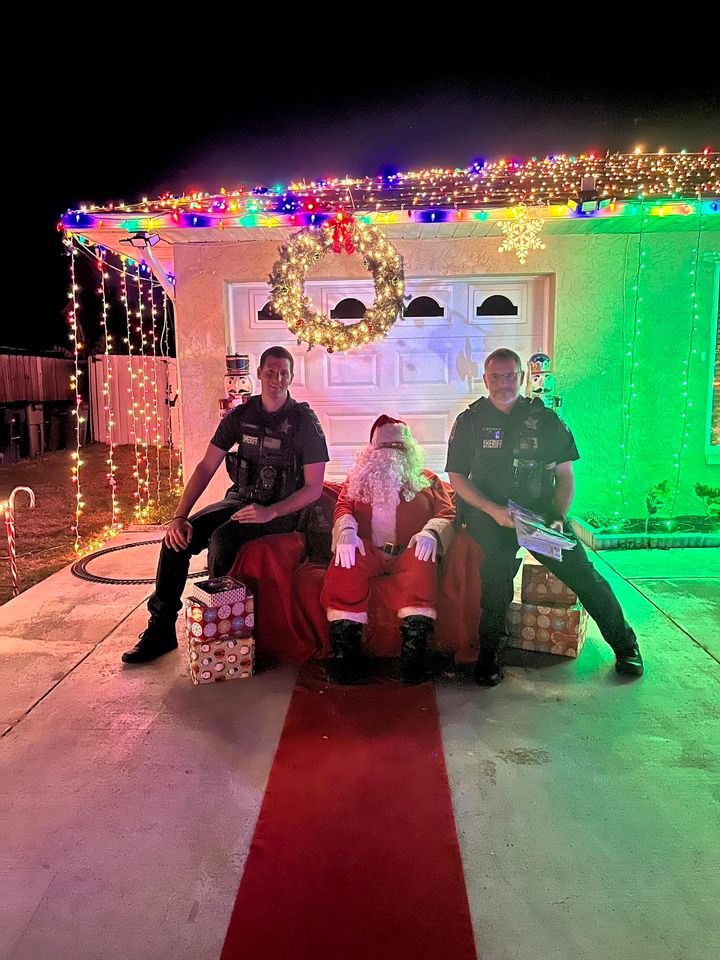 Lee County Deputies Investigate Report of Jolly Costumed Man Spreading Cheer in Neighborhood