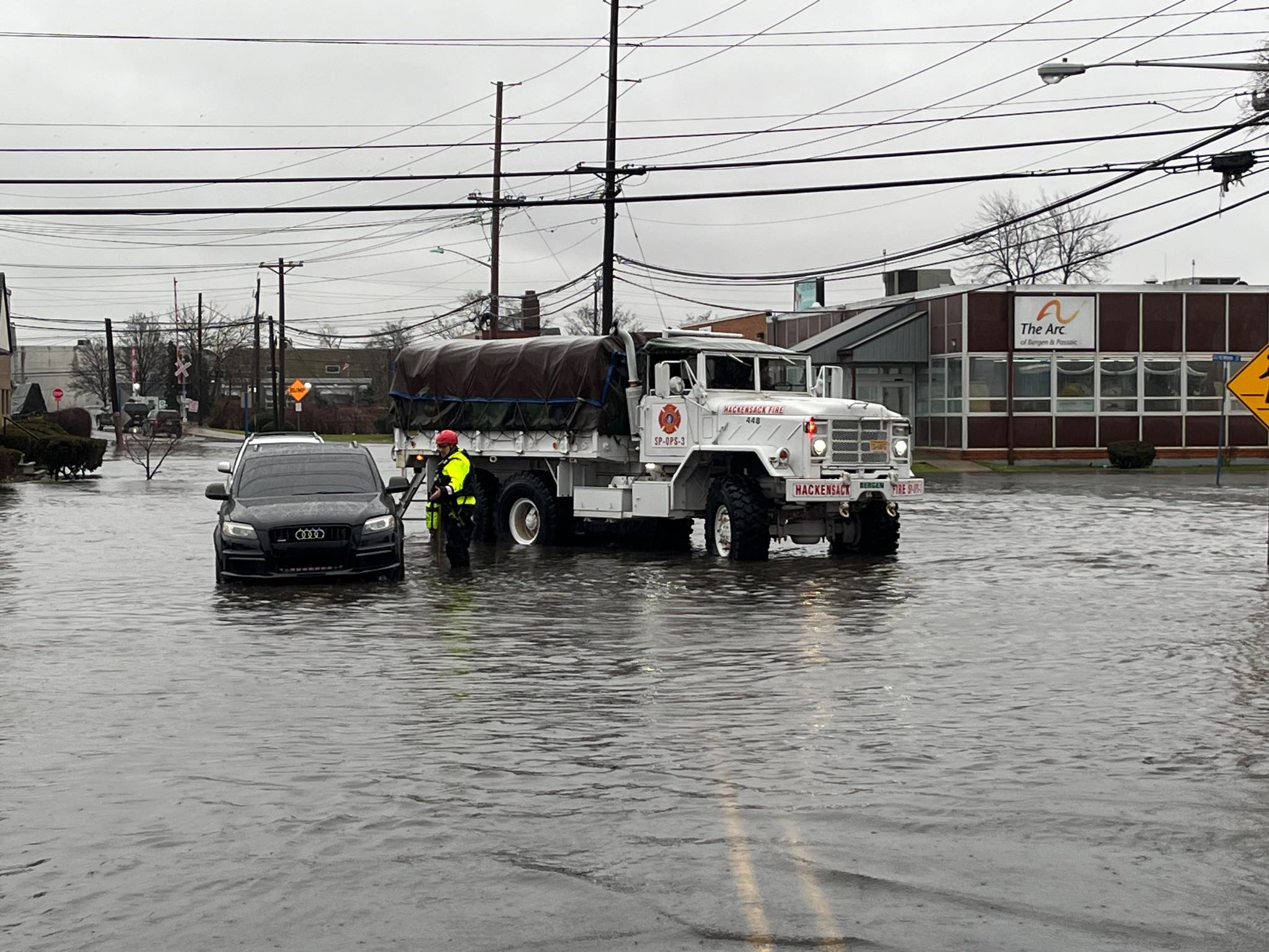 Hackensack Grapples with Widespread Flooding, City Officials Urge Caution