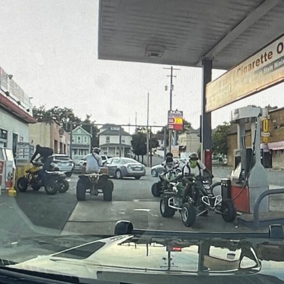 Wilkes-barre police request public help to identify atv riders - photo licensed by shore news network.