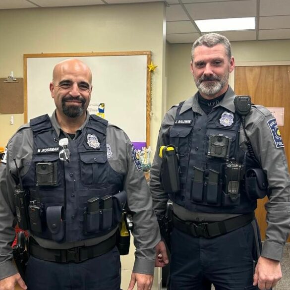 Manchester township police's no shave november raises $8,500 for cancer center - photo licensed by shore news network.