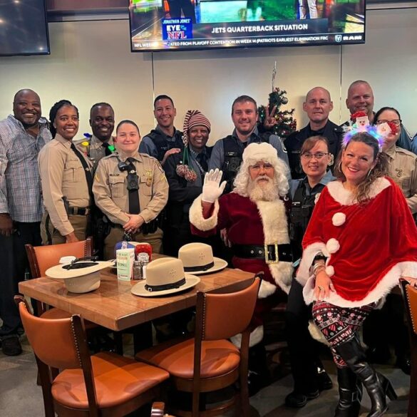 Anne arundel county police spread joy with toy and bike giveaways - photo licensed by shore news network.