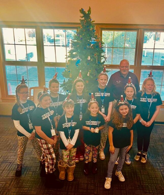 Toms river township celebrates holiday spirit with local students - photo licensed by shore news network.