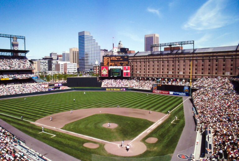 Camden yards, baltimore maryland