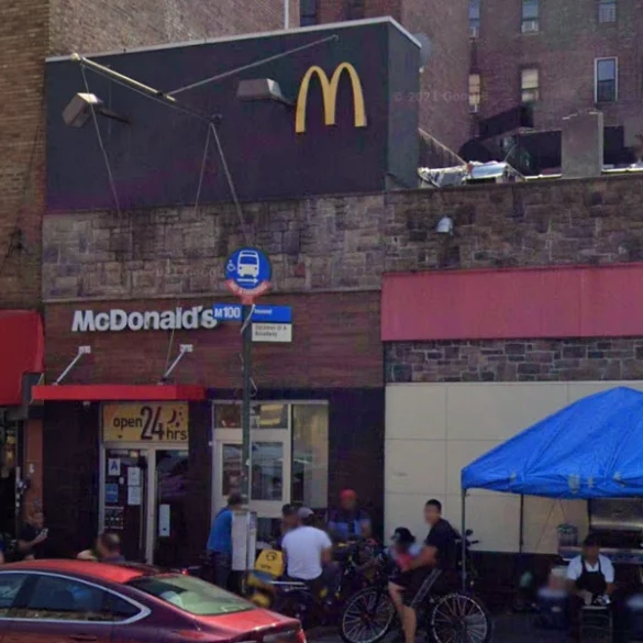 Police investigate hate crime motivated assault at dyckman street mcdonald's - photo licensed by shore news network.