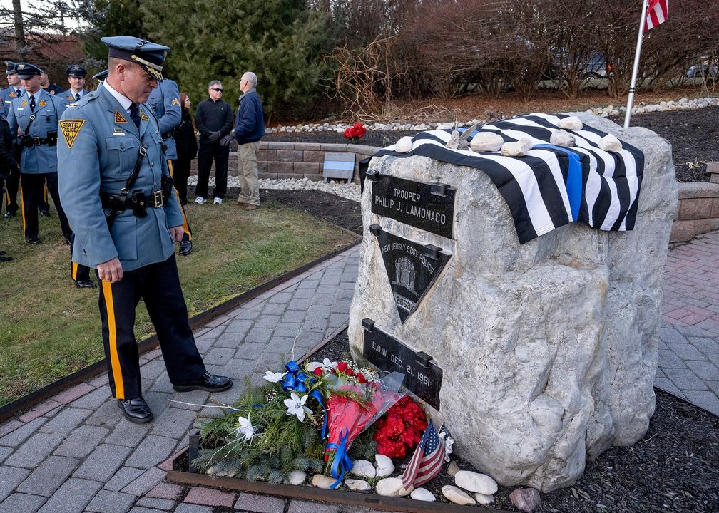 New Jersey State Police Honor Legacy of Fallen Trooper Philip Lamonaco