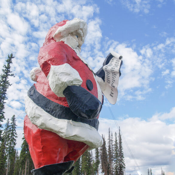Today is santa's list day, when the north pole officially opens for letters - photo licensed by shore news network.