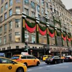 Saks 5th Avenue New York City during Christmas Season