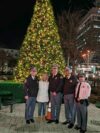 Baltimore county celebrates tree lighting ceremony in downtown towson
