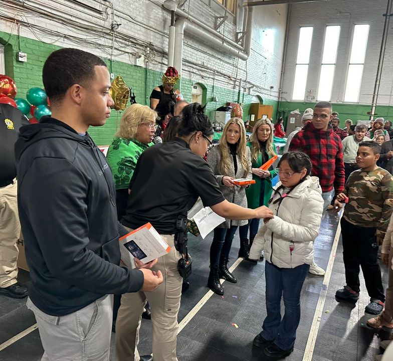Smiles Everywhere at Yonkers PAL Holiday Party