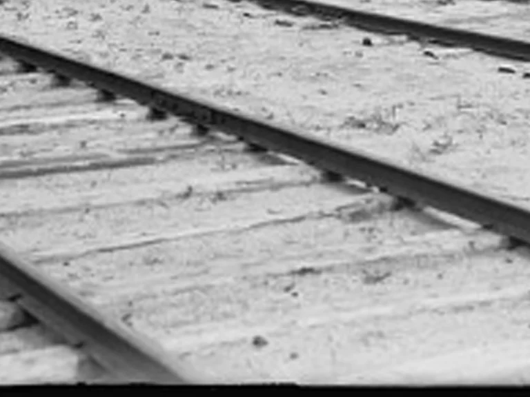 Ghost railroad tracks reemerge at cape may beach ahead of christmas - photo licensed by shore news network.