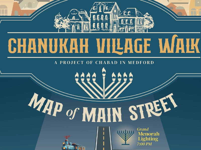 Festive Chanukah Celebration To Light Up Medford Village