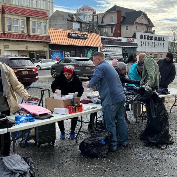 Atlantic county prosecutor's office hosts community aid event ahead of christmas - photo licensed by shore news network.