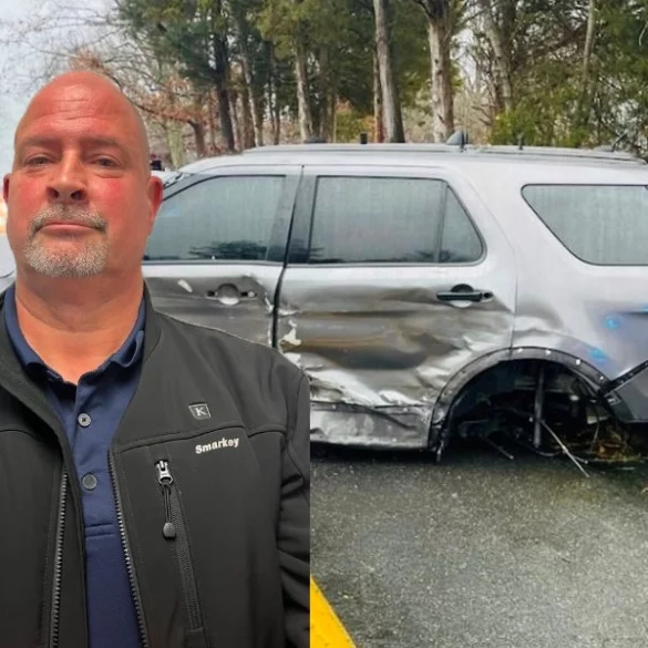 Drunk driver collides head-on with sheriff's deputy in virginia - photo licensed by shore news network.