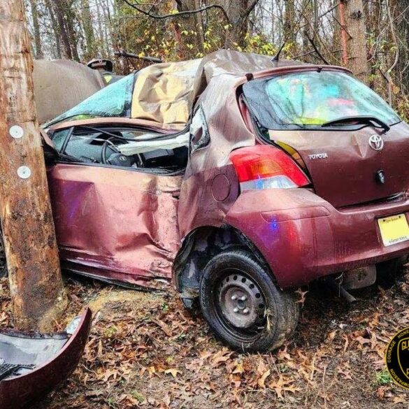 Motor vehicle crash under investigation in gloucester township - photo licensed by shore news network.