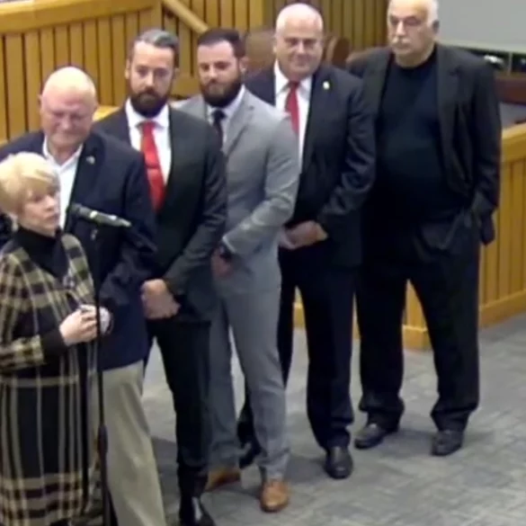 Toms river officials bid farewell to mayor maurice hill - photo licensed by shore news network.