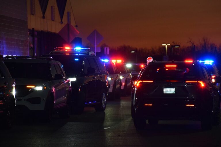 Large police presence at harford county walmart, here's why - photo licensed by shore news network.