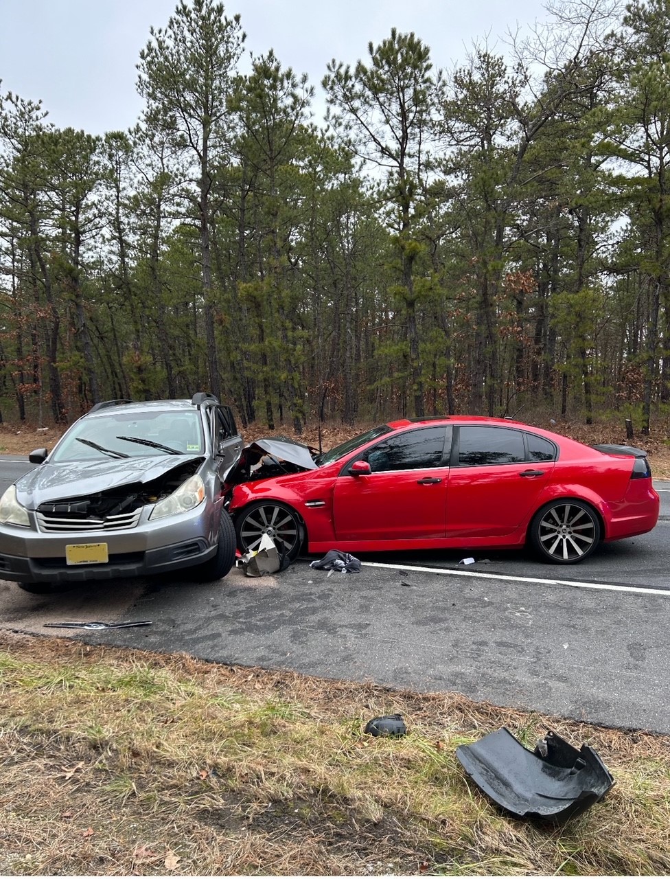 Two Injured in Two-Car Crash on State Route 70 in Manchester