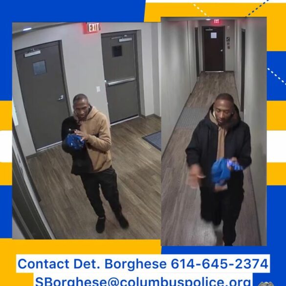 Package theft suspect sought in columbus - photo licensed by shore news network.