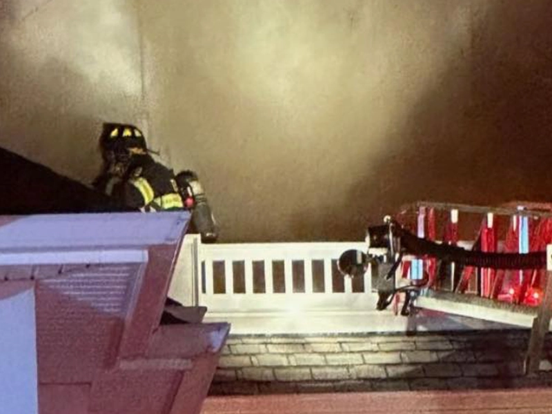 Toms River Firefighters Respond to 2-Alarm Structure Fire on Sandy Place