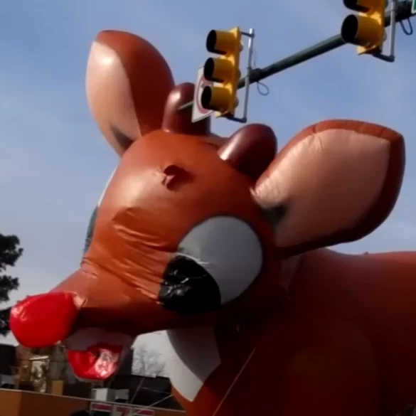 The day rudolph the red nosed reindeer died in virginia christmas parade - photo licensed by shore news network.