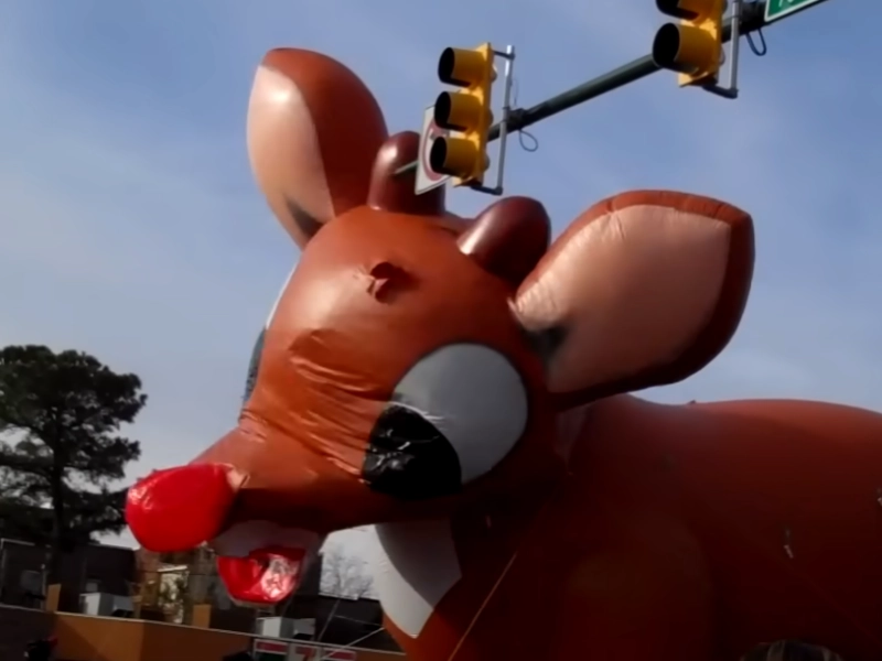 The Day Rudolph the Red Nosed Reindeer Died in Virginia Christmas Parade